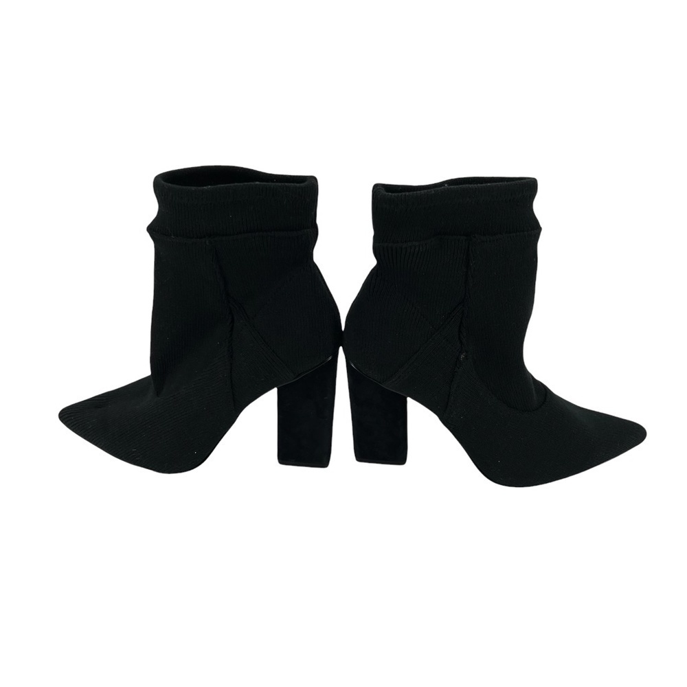 H By Halston Evelyn Black Pointed Toe Ankle Boots Size 7 Women's - Picture 3 of 6